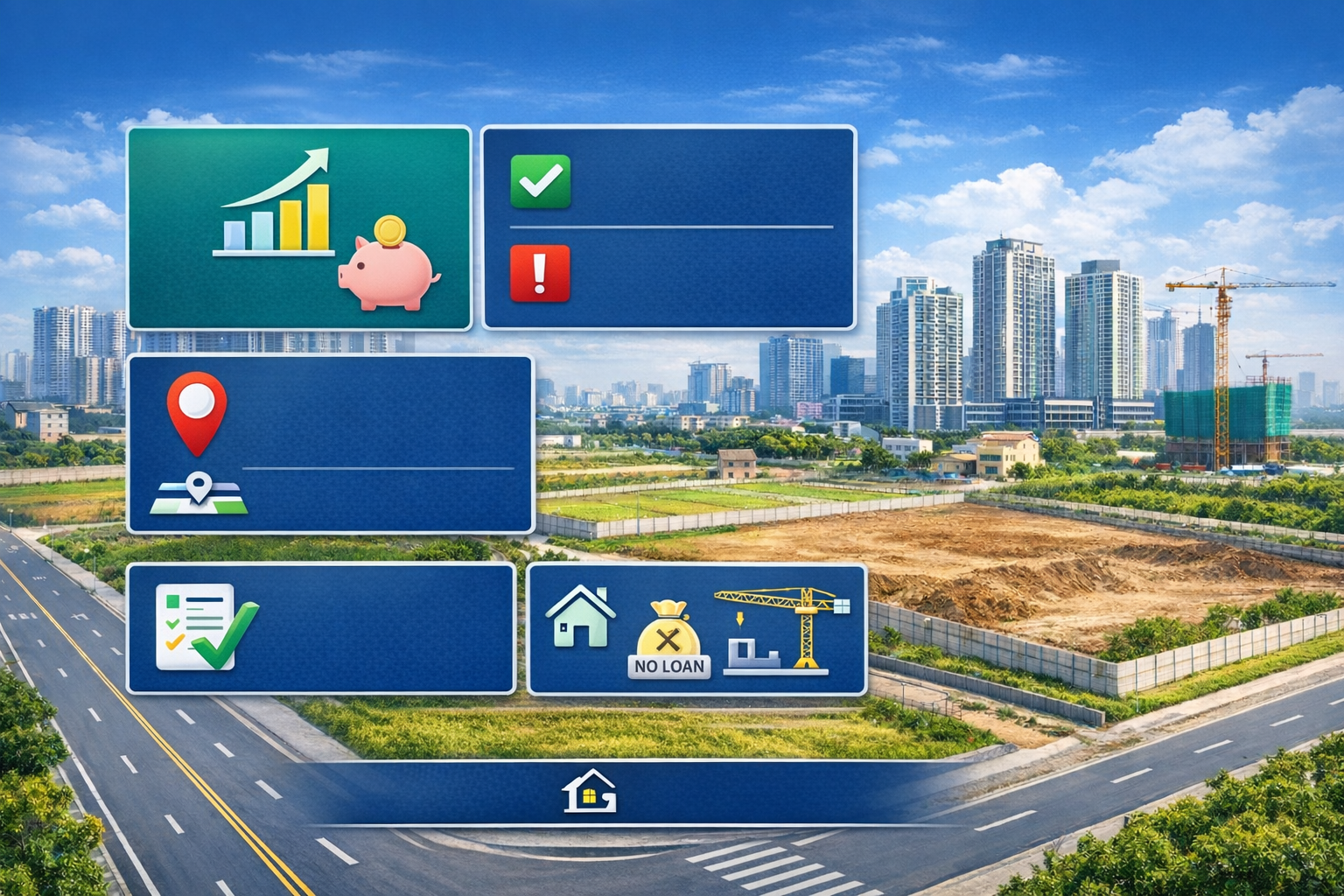 Hướng dẫn đầu tư đất nền đô thị giai đoạn 2025–2030 Hướng dẫn đầu tư đất nền đô thị giai đoạn 2025–2030