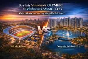 So sánh Vinhomes Olympic vs Vinhomes Smart City: Góc nhìn đầu tư