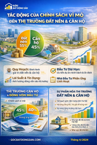 Tác động của chính sách vĩ mô đến thị trường đất nền & căn hộ